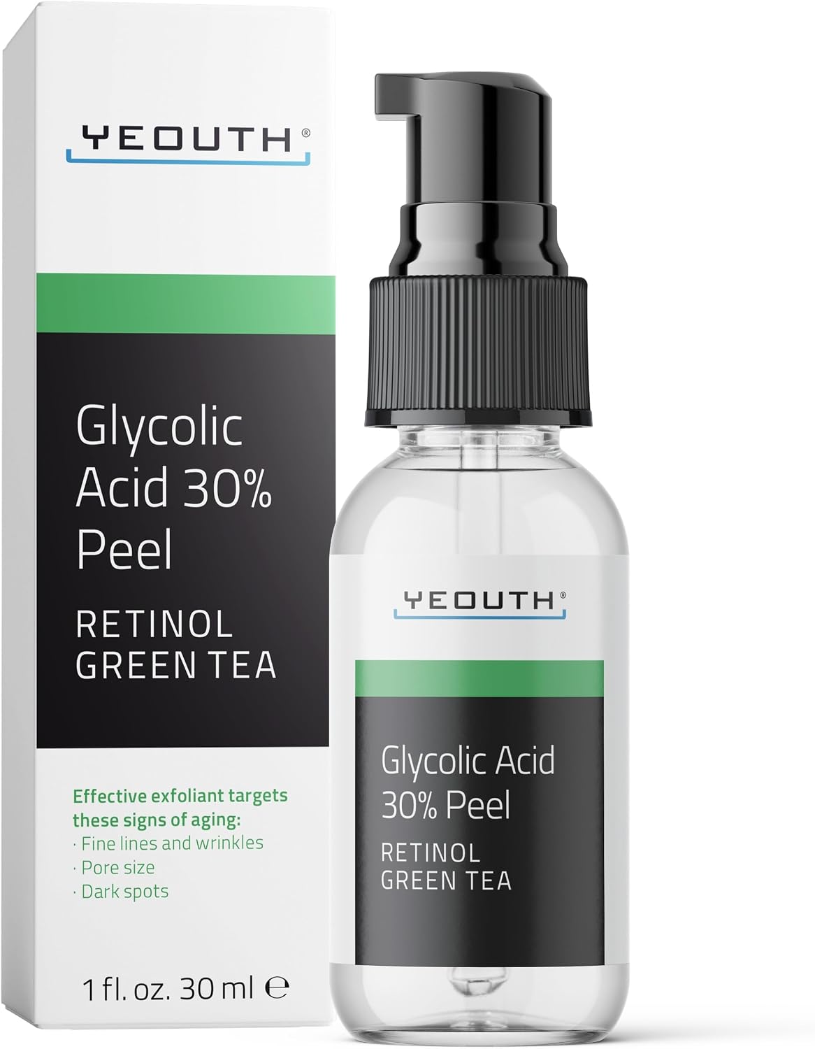 Detalle de YEOUTH Acido Glicolico peeling viso 30%