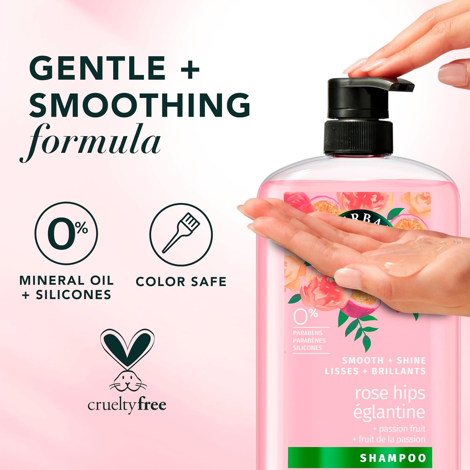 Thumbnail 6 de Herbal Essences Rose Hips + Passionfruit Shampoo & Conditioner, 29.2 fl oz Each