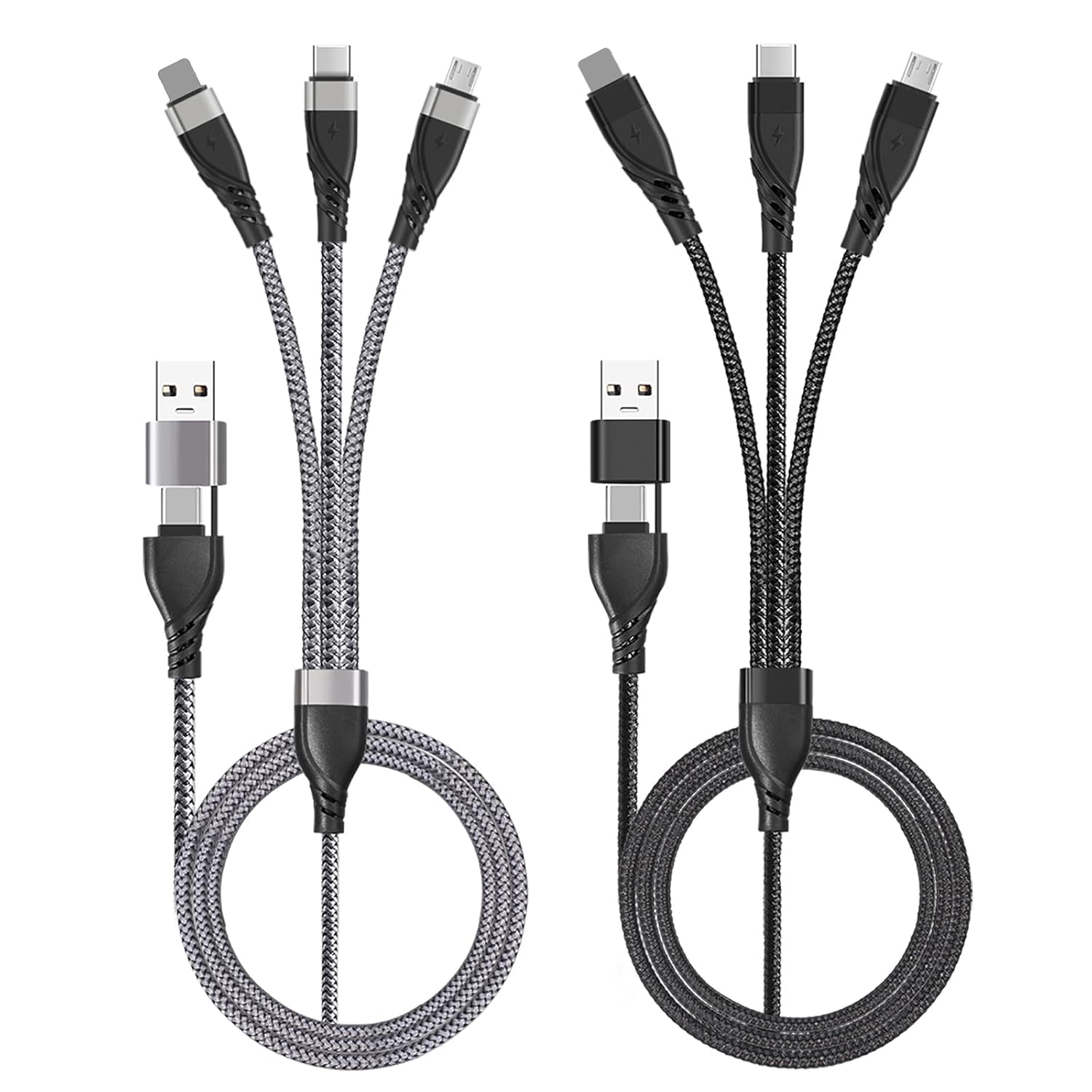 Detalle de Unillous Multi USB Kabel 5 in 1, 1,2 m