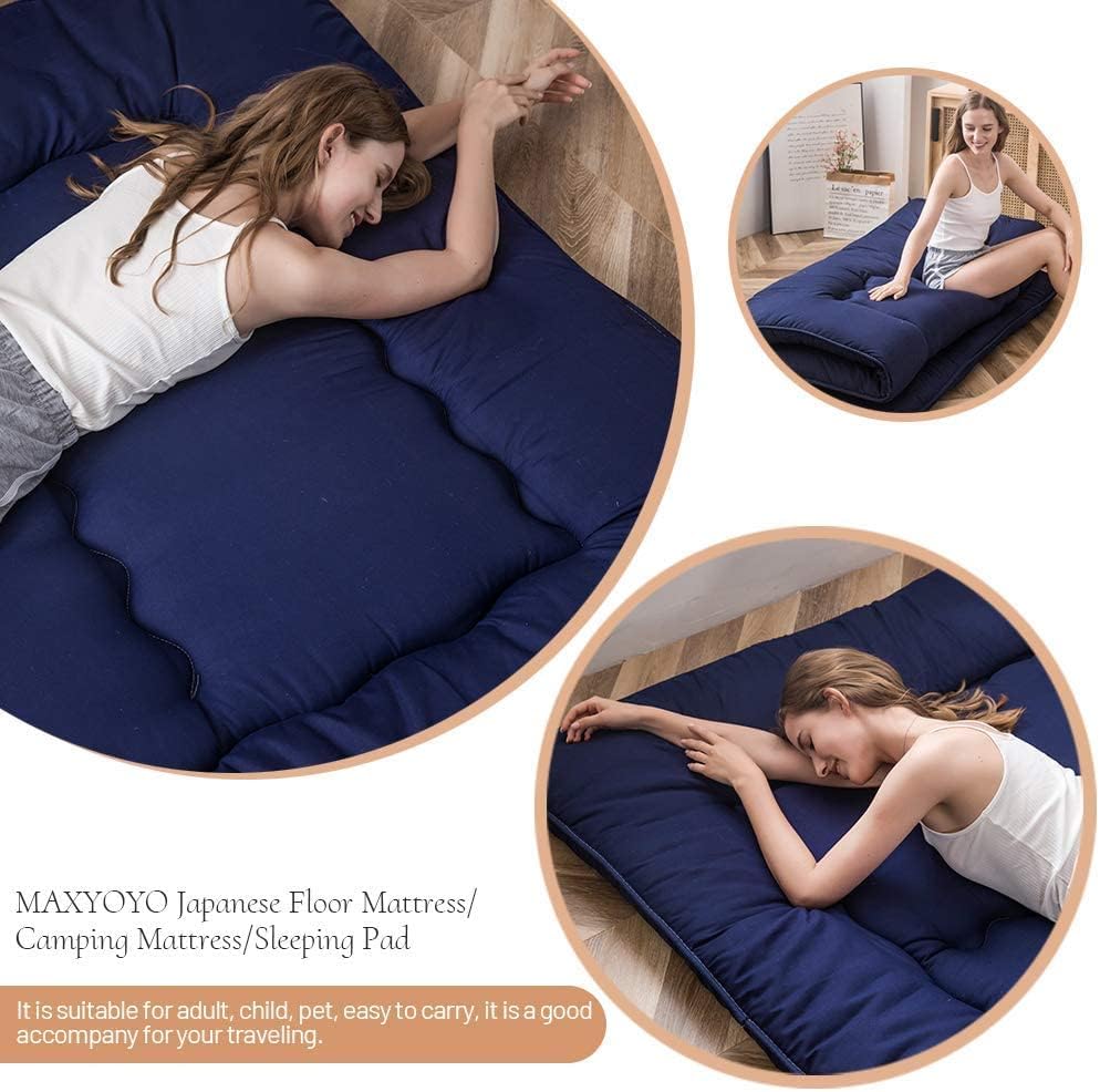 Thumbnail 6 de MAXYOYO Japanese Floor Mattress Futon Mattress, Queen Size