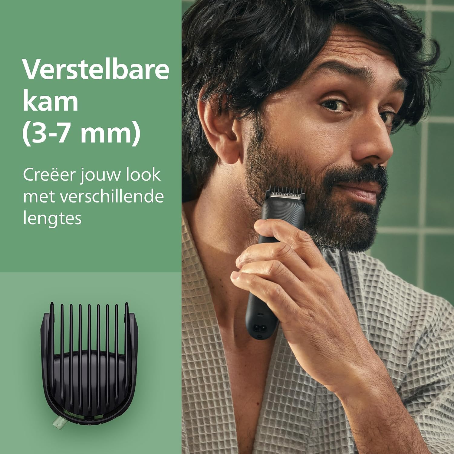 Detalle 2 de Philips Multigroom 3000 MG3930/15 trimmer met 7 opzetstukken