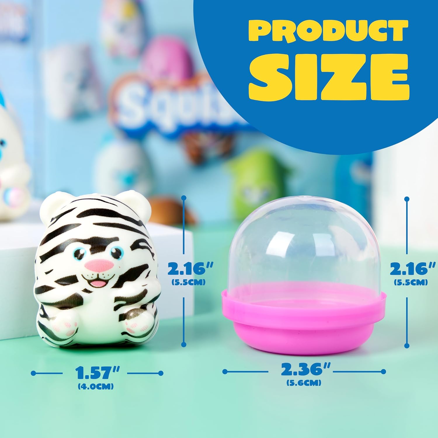 Thumbnail 6 de JOYIN 20er-Set Squishies: Anti-Stress-Fidget mit Tiermotiven für Kinder ab 3 Jahren