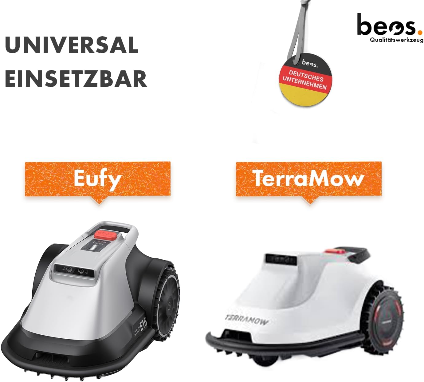 Thumbnail 1 de BEOS 30x Premium Titan Ersatzmesser & Schrauben – kompatibel mit Eufy Mährobotern