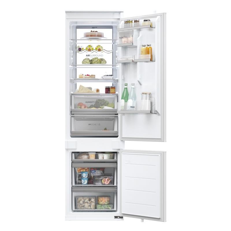 Detalle de Frigorífico Combi Haier HBW7519C No Frost 193 cm - 300 L, Blanco, WiFi IA