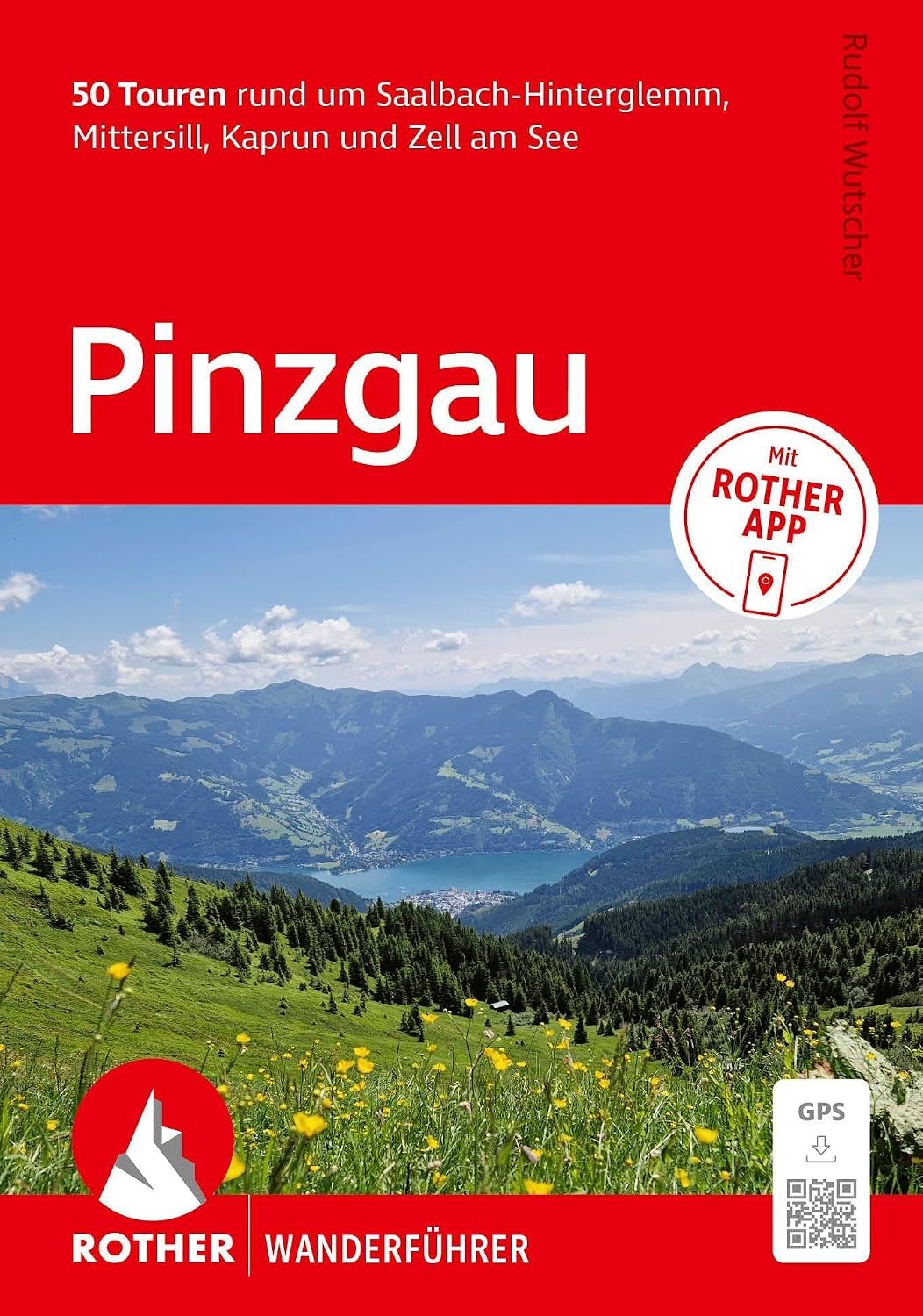 Detalle de Rother Pinzgau – vandringsguide med 50 turer och GPS-spår