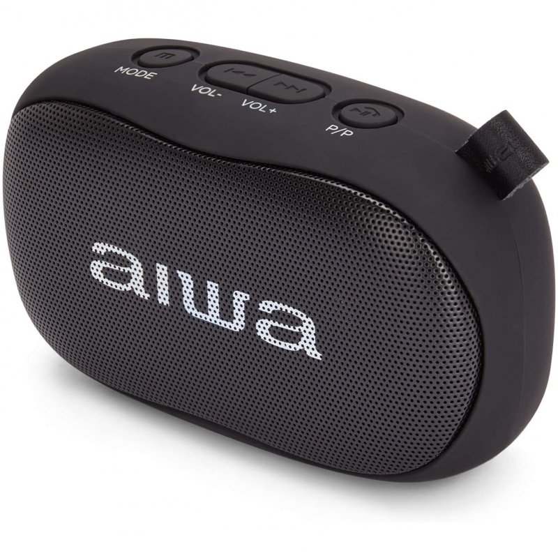 Thumbnail 1 de Aiwa BS-110, altavoz Bluetooth portátil de 10 W RMS con mosquetón