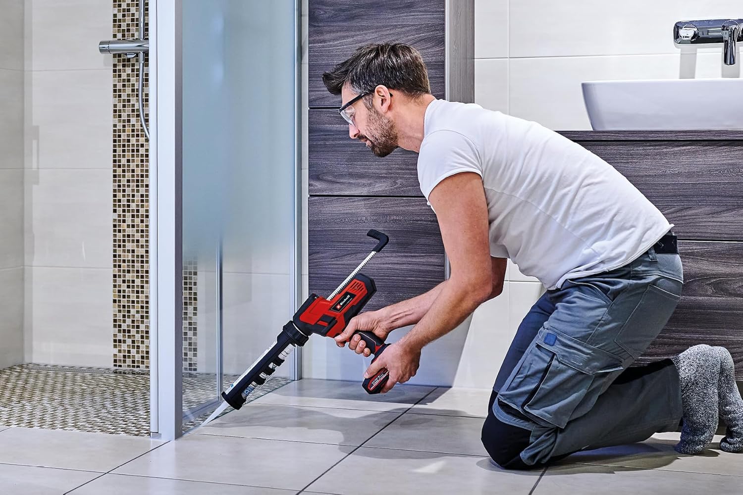 Thumbnail 3 de Einhell 18V Power X-Change Cordless Caulking Gun (TE-SG 18/10 Li) – Dripless, Adjustable Speed