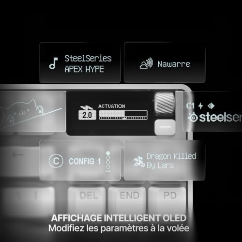 Thumbnail 3 de SteelSeries Apex Pro TKL Gen 3 — Clavier gaming compact avec OmniPoint 3.0 et Quickset