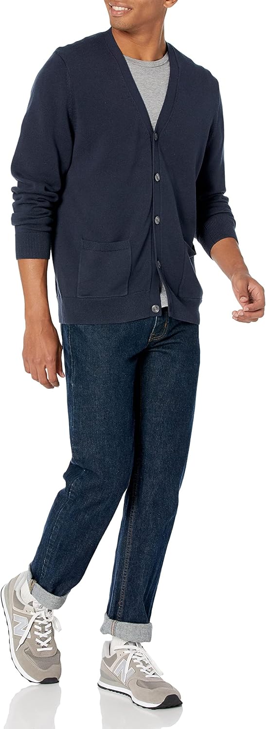 Thumbnail 3 de Amazon Essentials Men’s Cotton Cardigan Sweater (Regular Fit)