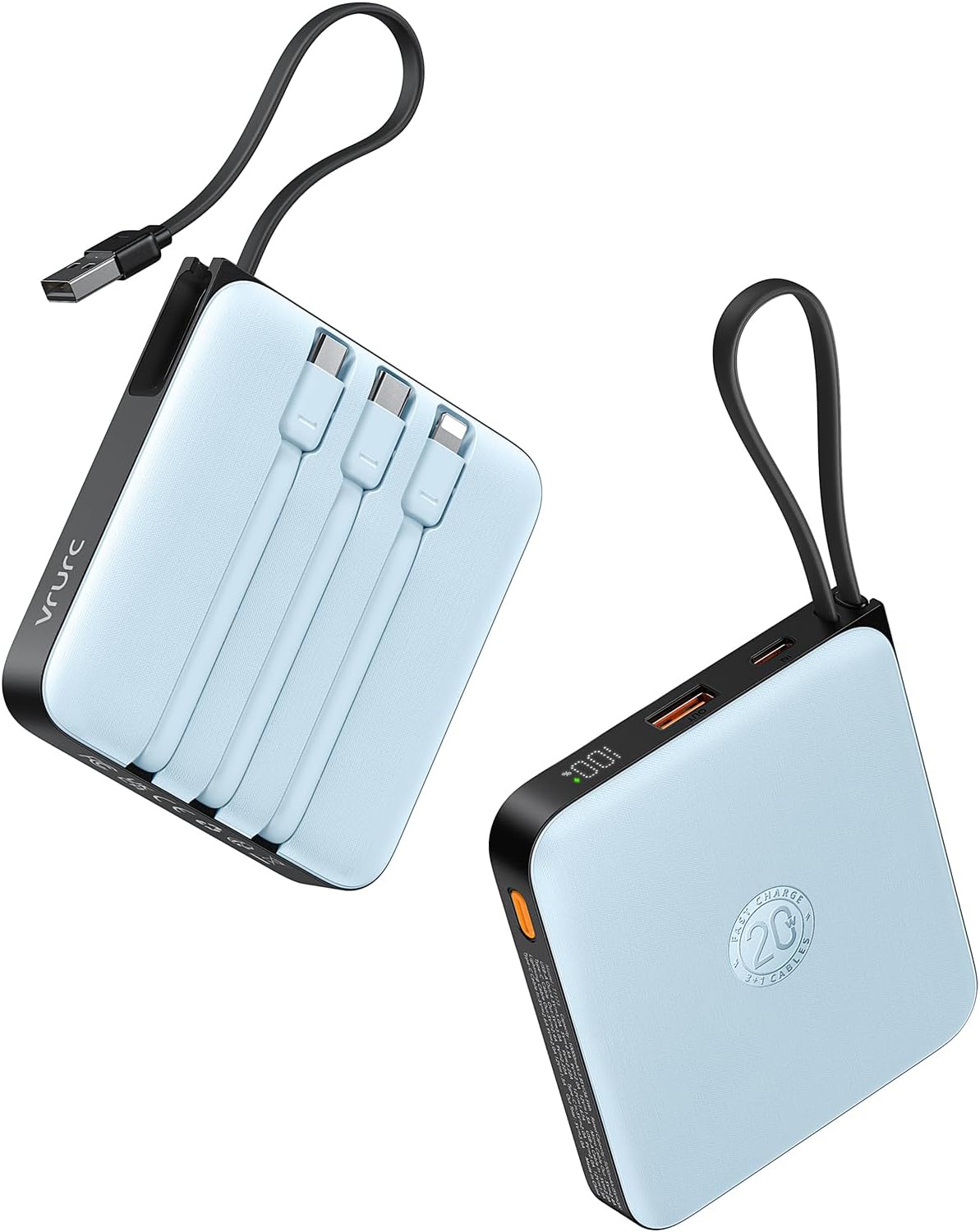 Detalle de VRURC Powerbank 20000mAh