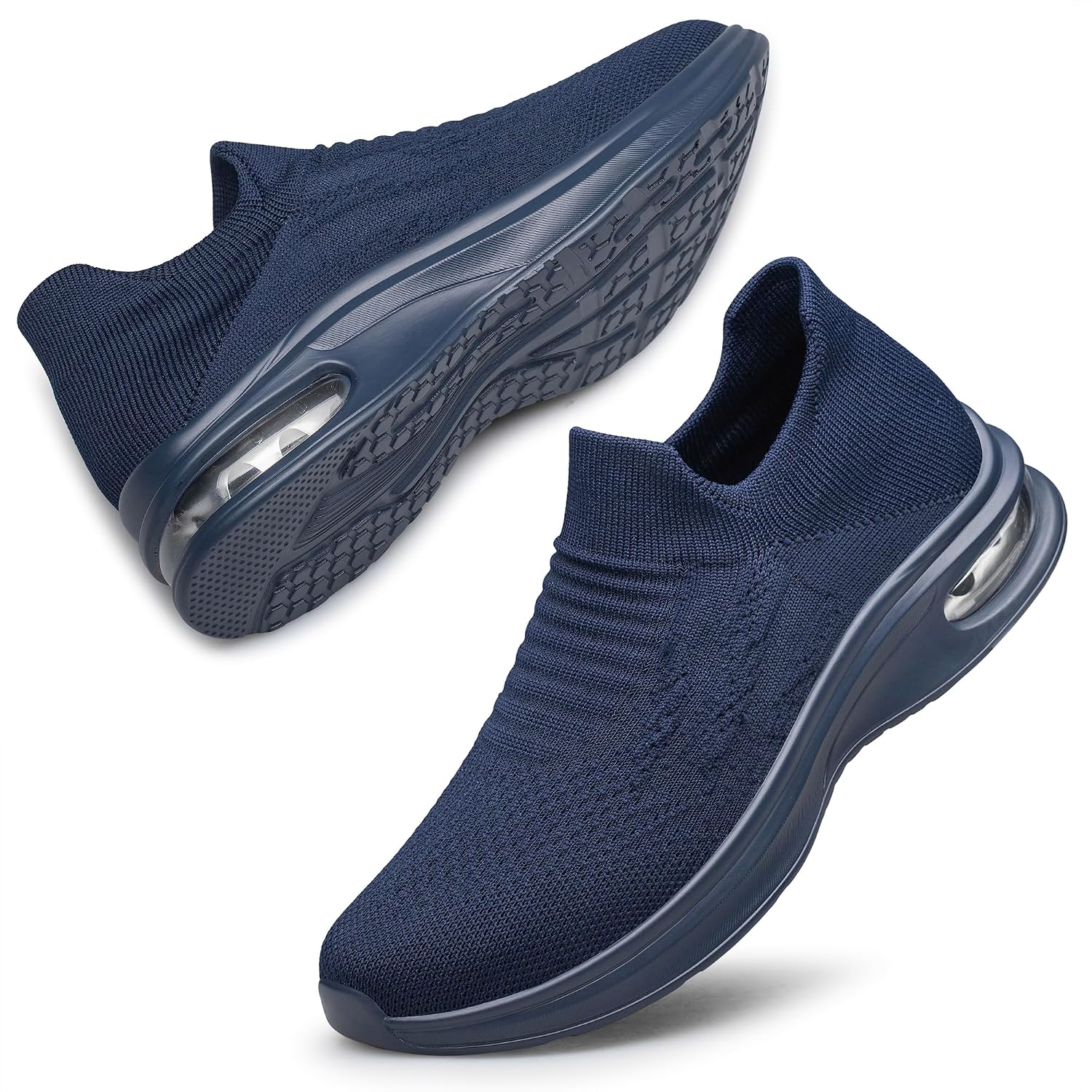 Detalle de Womens Slip On Trainers Walking Shoes – Non-slip, breathable workout & walking trainers