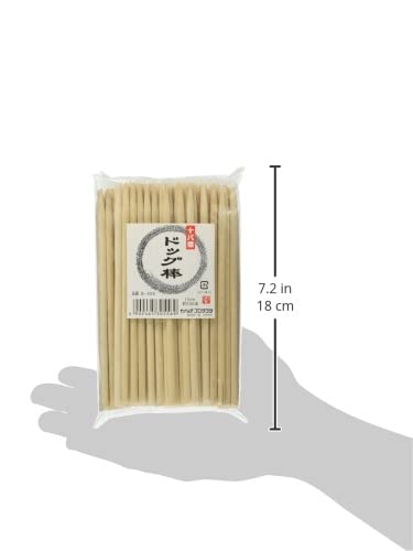 Detalle de やなぎプロダクツ B-556 ドッグ棒串 15cm 100本入り 木製 業務用
