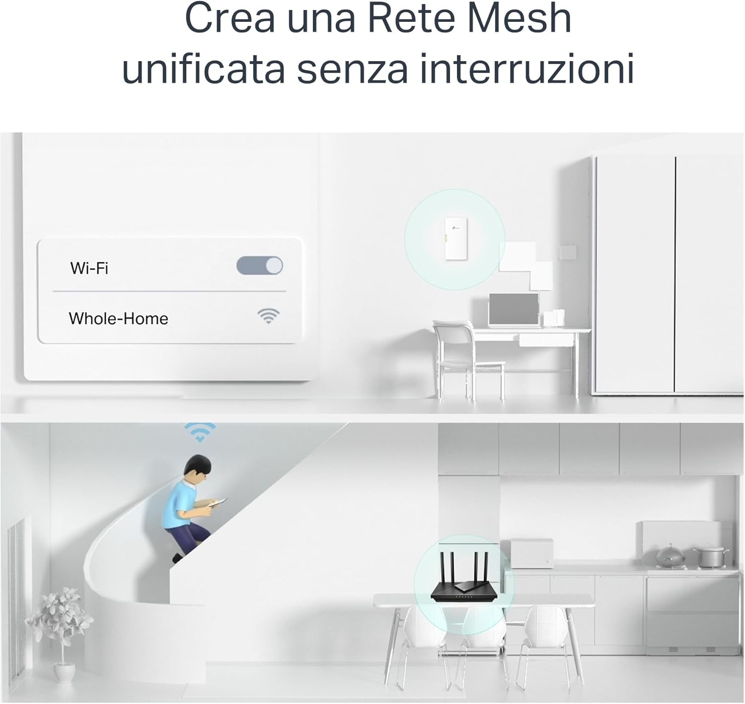 Thumbnail 6 de TP-Link TL-WPA7817 kit Powerline AV1000 con Wi‑Fi 6 AX1500 📶