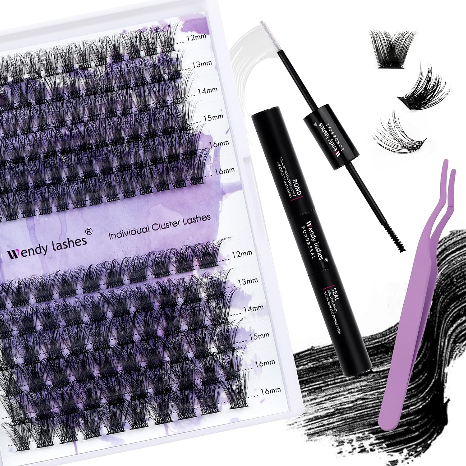 Thumbnail 6 de WENDY LASHES C3+C9 Kit ciglia mix 12-16mm 😍