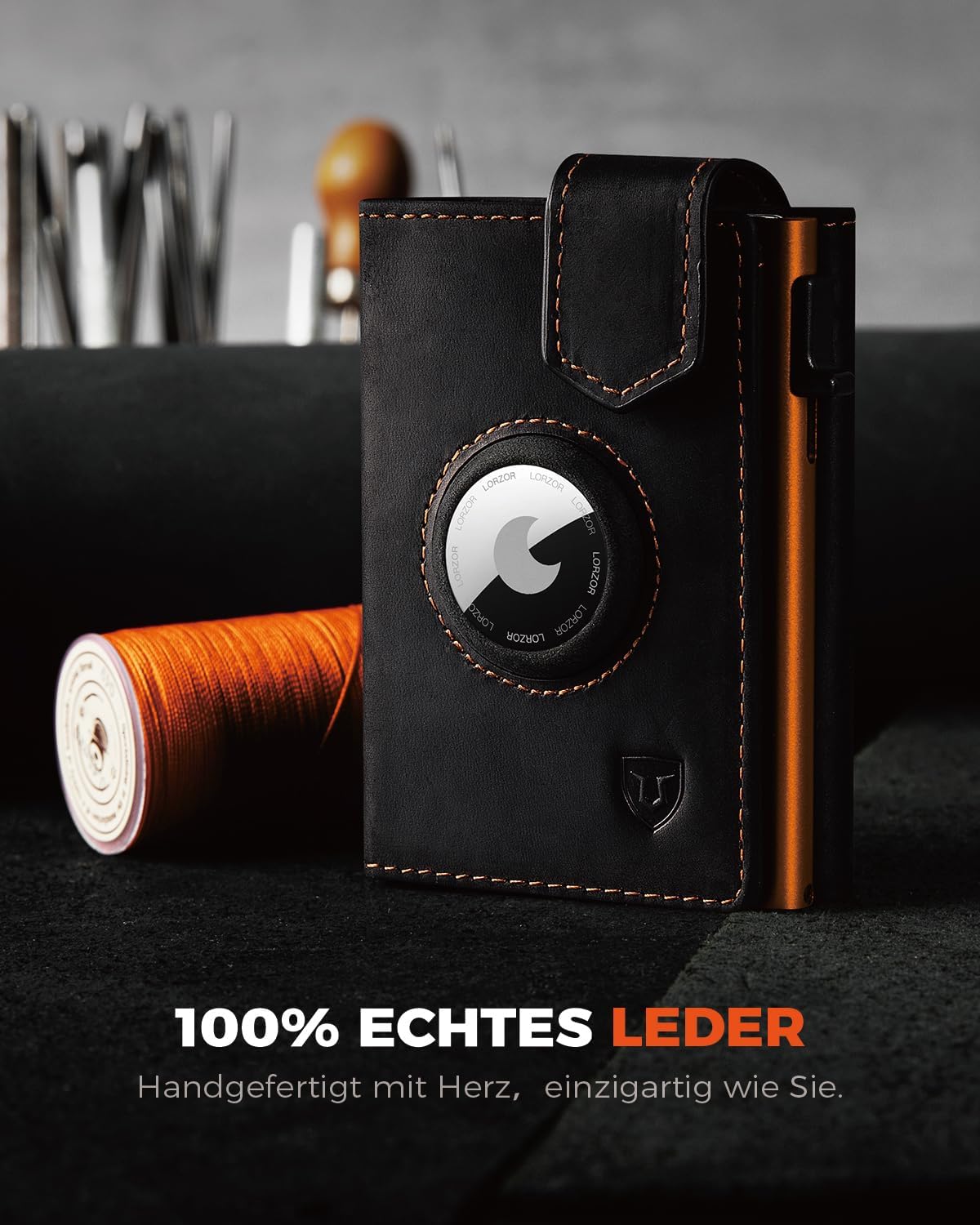 Thumbnail 3 de LORZOR Design Airtag Wallet Slim