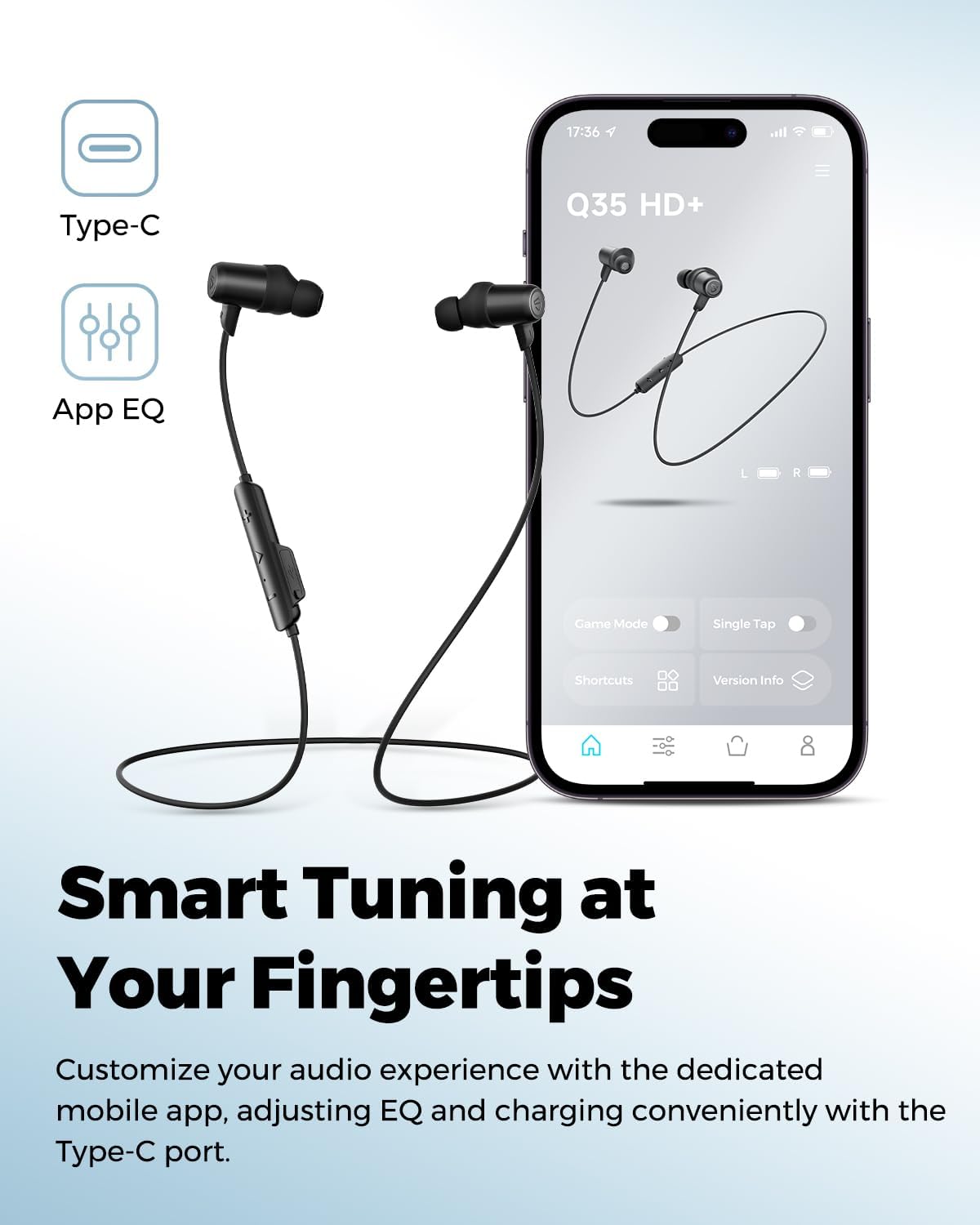 Thumbnail 5 de SoundPEATS Q35 HD+ Neckband with aptX HD, 17h