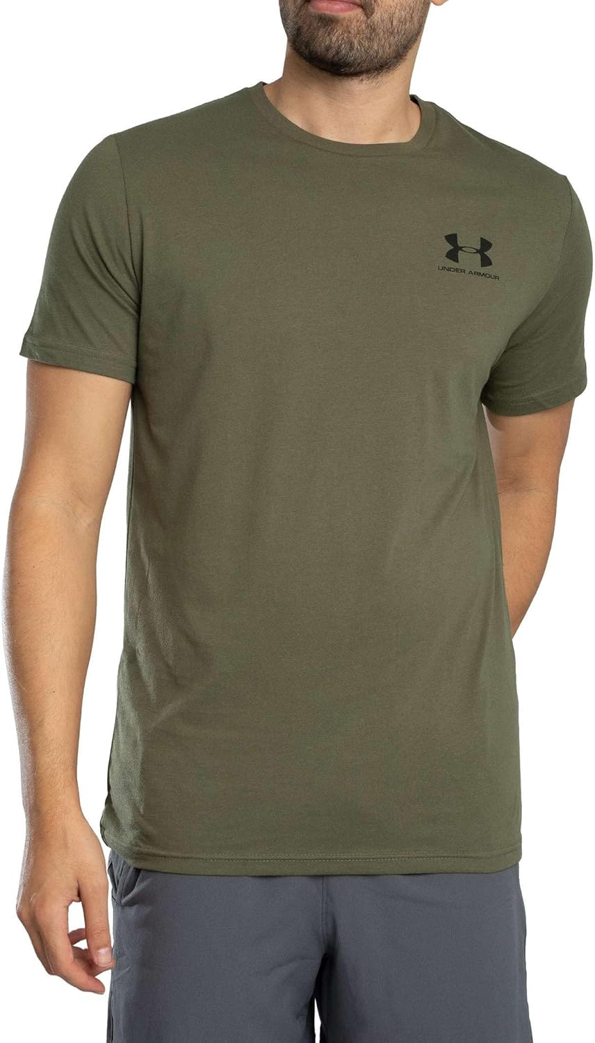 Detalle de Under Armour Ua Sportstyle LC SS Super Soft T-Shirt für Männer – schnelltrocknend, ideal fürs Training