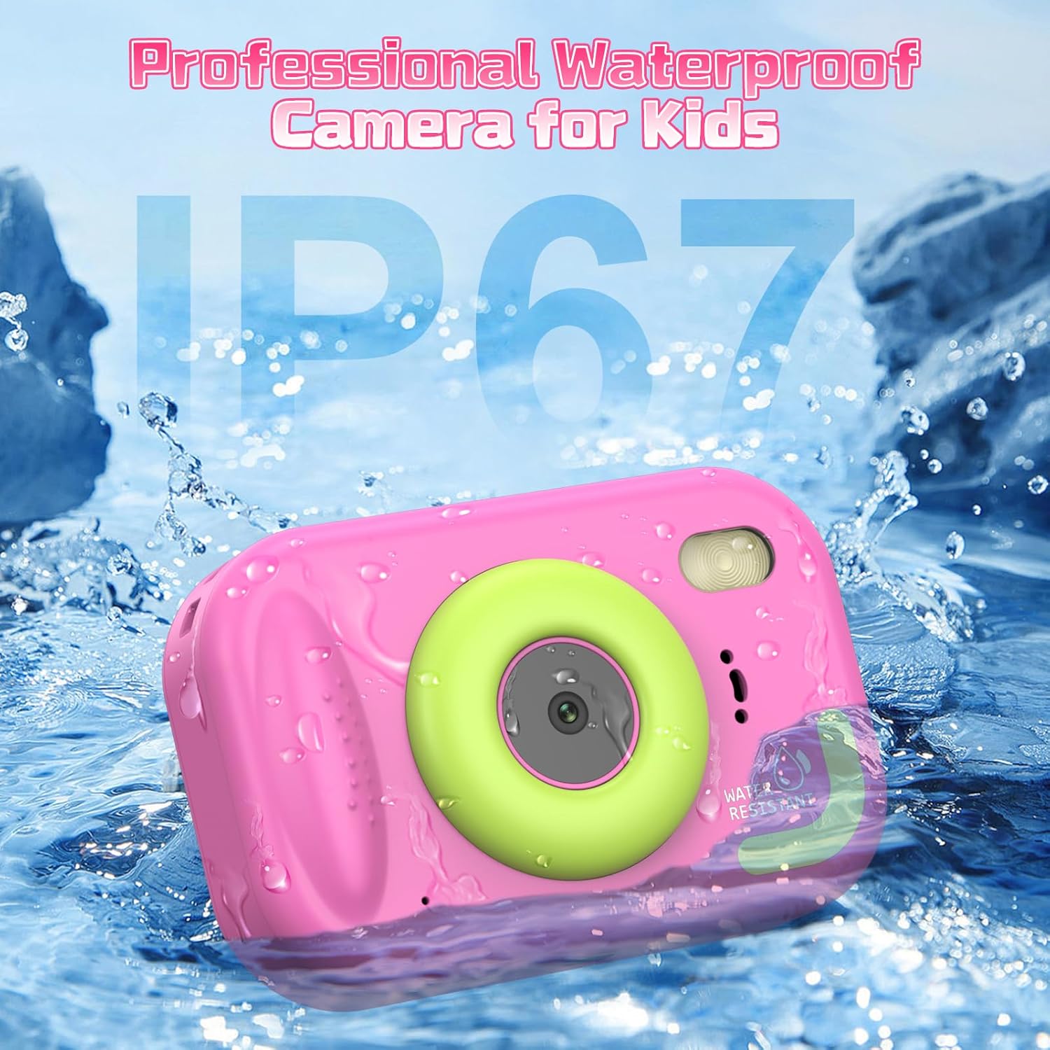 Detalle de Macchina fotografica per bambini IP67, 48MP 1080P: guida all'acquisto