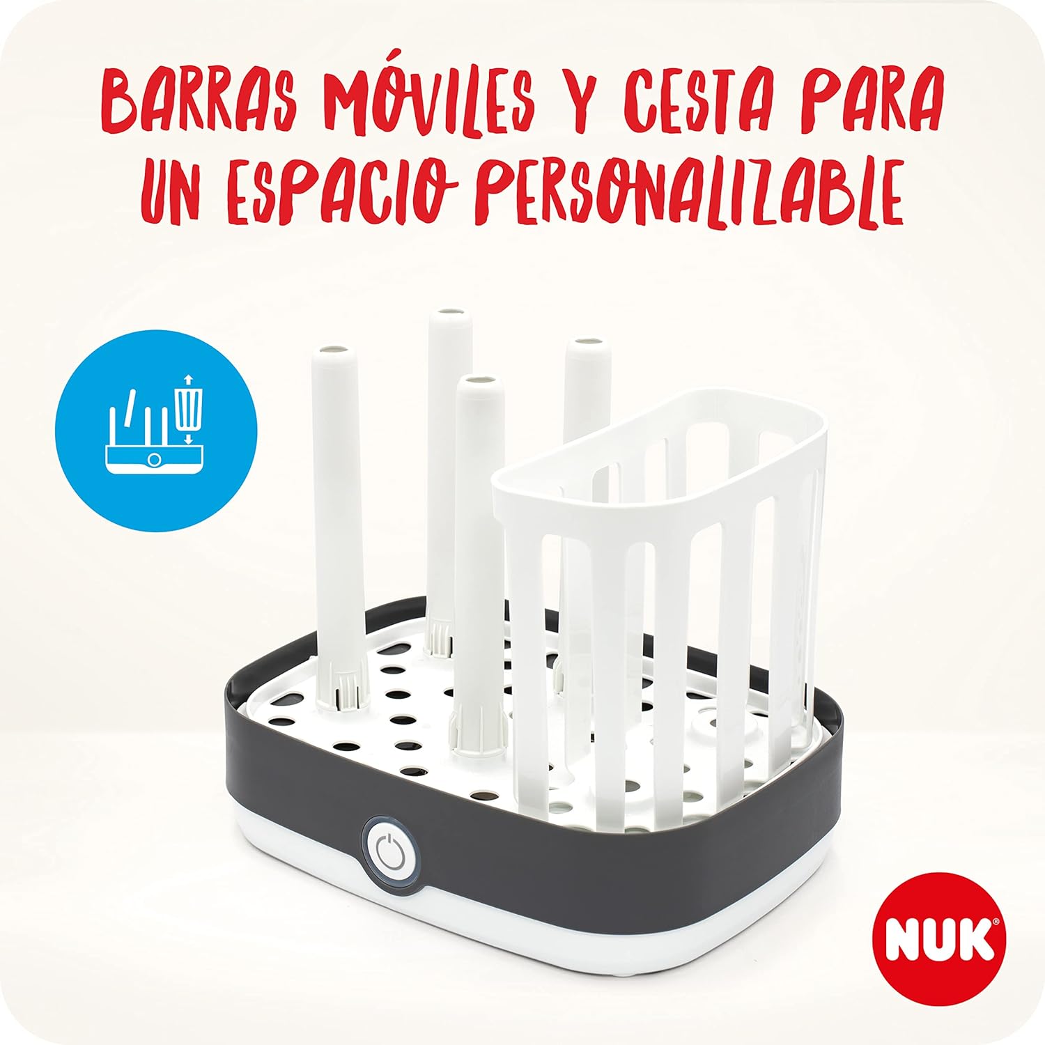 Detalle 2 de NUK Esterilizador eléctrico para biberones y accesorios