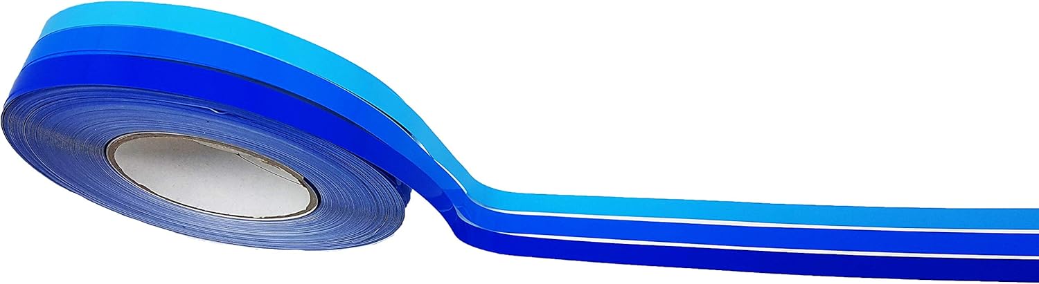 Thumbnail 1 de Quattroerre Ligne de Flottaison Adhésive Nautique — Bleu Nuances, 50 mm x 10 m