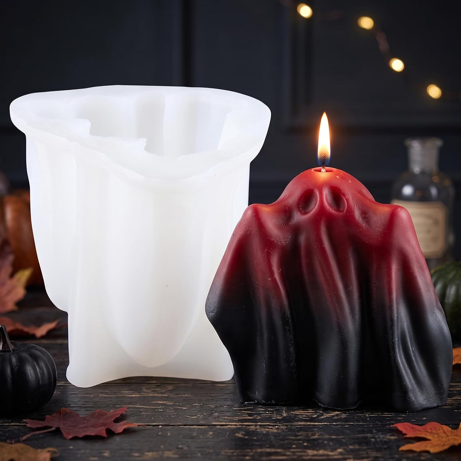 Detalle de XIAOSHUI Ghost Candle Silicone Mold