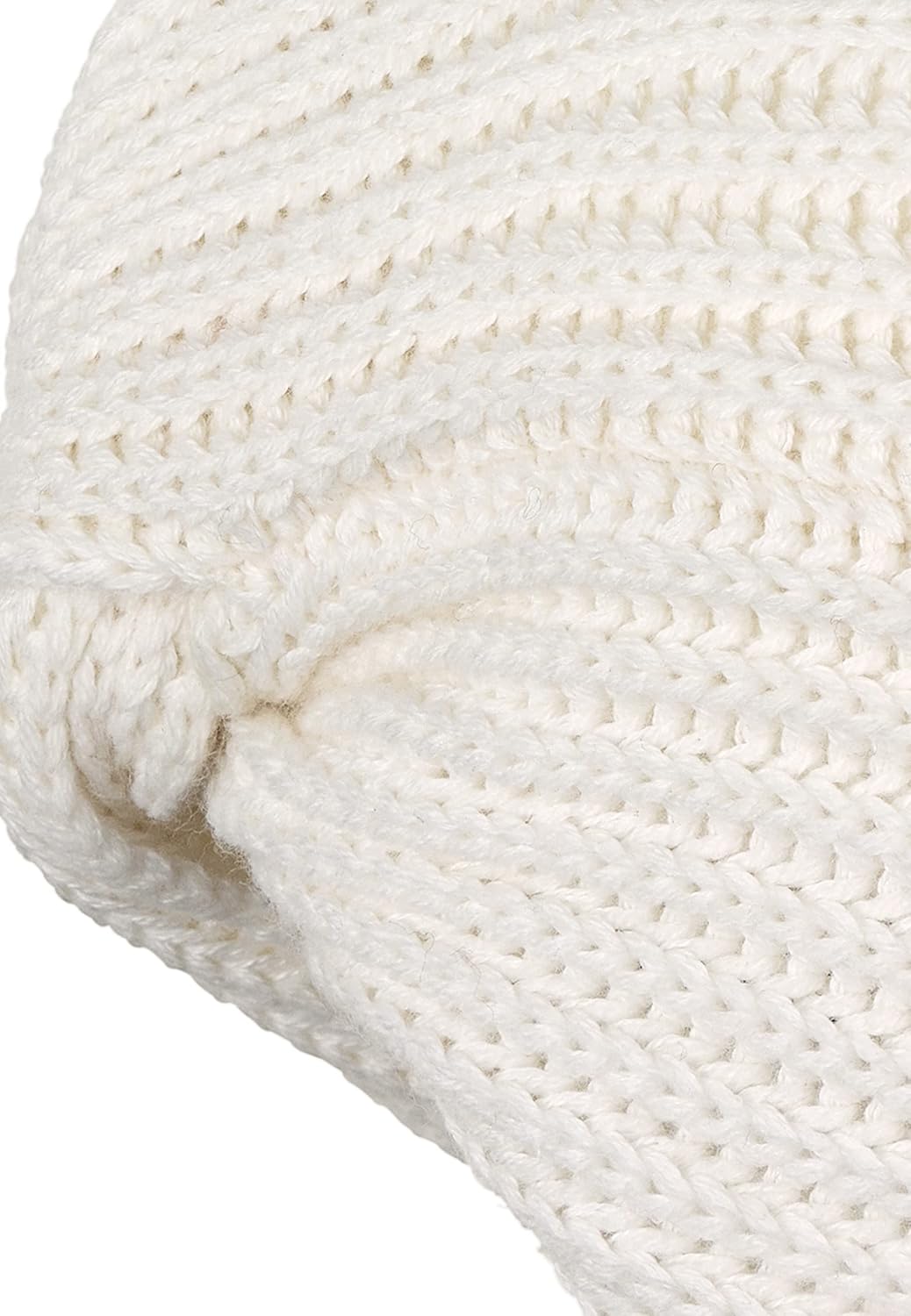 Detalle de Sterntaler Strickmütze Baby Mädchen als Turbanmütze – Woll-/Strickgorro für den Wintereinsatz