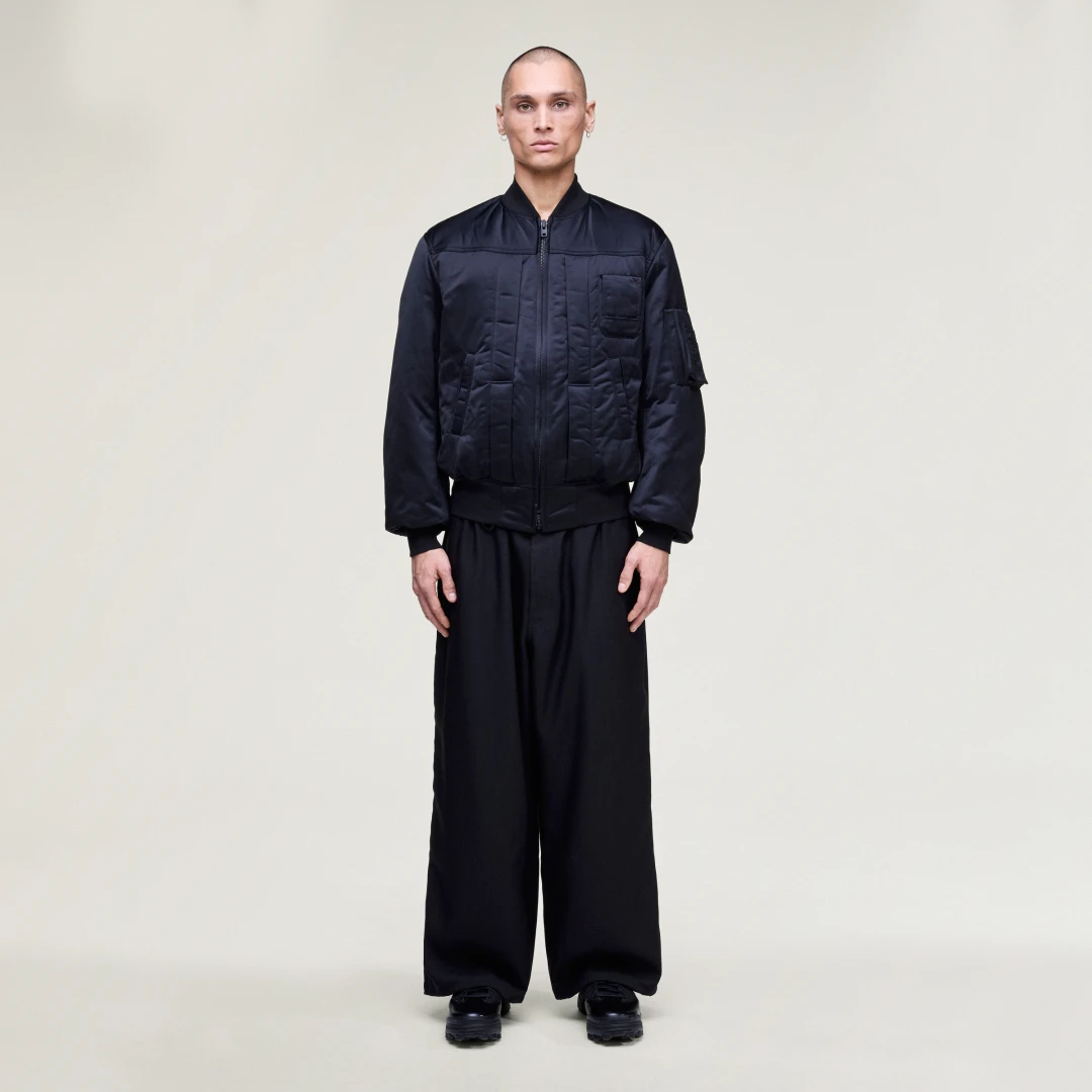 Detalle de Pantalón con finas rayas Y-3 Sport Uniform de Adidas – Negro