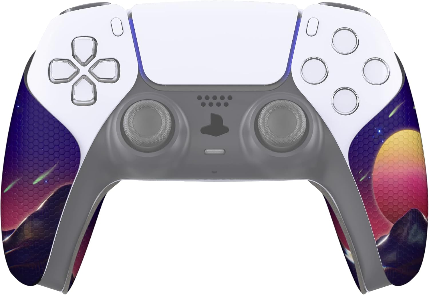 Detalle de eXtremeRate PlayVital Anti-Skid Sweat-Absorbent Controller Grip for PS5 – The Cyber Moon