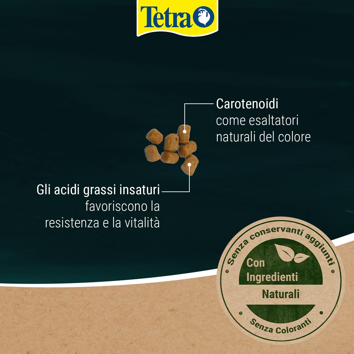 Detalle 2 de Tetra Tetrapond Koi Sticks Junior, 1000 ml: nutrimento completo per carpe koi