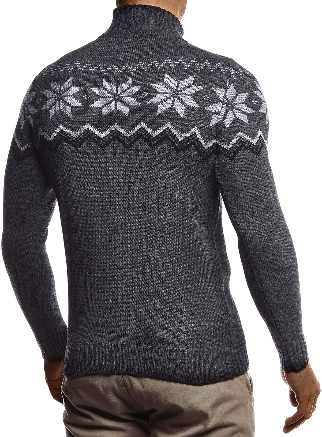 Thumbnail 2 de Leif Nelson Maglione uomo felpa a maglia LN-20758
