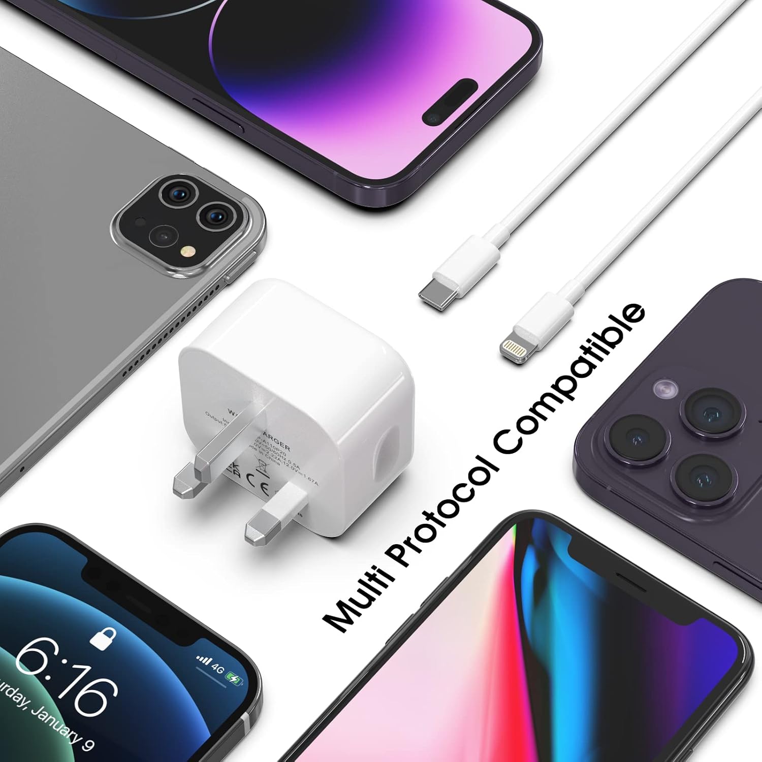 Thumbnail 5 de iPhone USB C Fast Charger 2Pack 20W