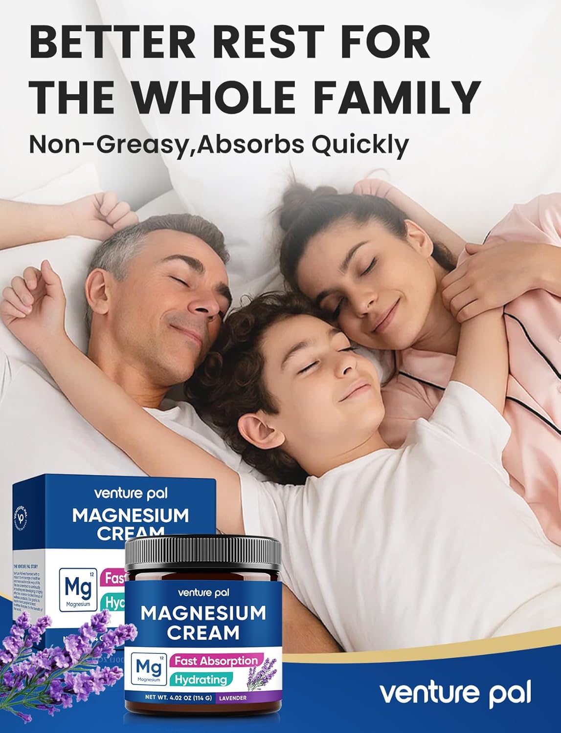 Thumbnail 1 de Venture Pal Topical Magnesium Cream: Fast-Absorbing Hydration for Daily Skin Care