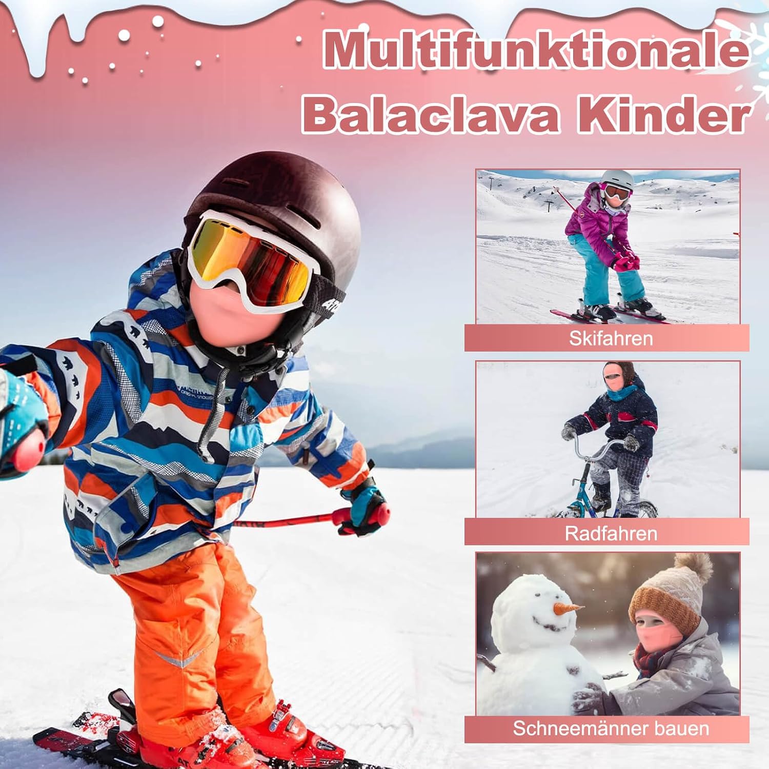 Thumbnail 5 de Tavaler Sturmhaube Kinder 44-55 cm