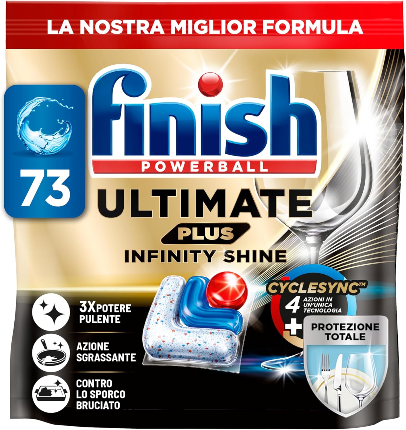 Finish Ultimate PLUS Infinity Shine 73 capsule