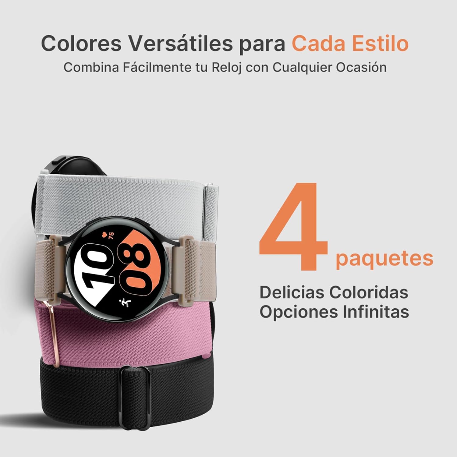 Thumbnail 5 de Fullmosa 4 Pack Correas Apple Watch 38–42mm