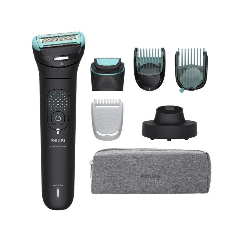 Detalle de Afeitadora Corporal Philips BG7475/15 Series 7000 – rendimiento inalámbrico para cuerpo completo