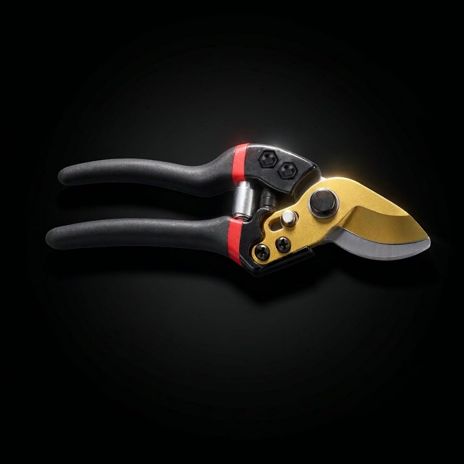 Detalle de Ruilpptup YYJ-HEI-001 snoeischaar met SK5-bypassmes en ergonomische handgreep