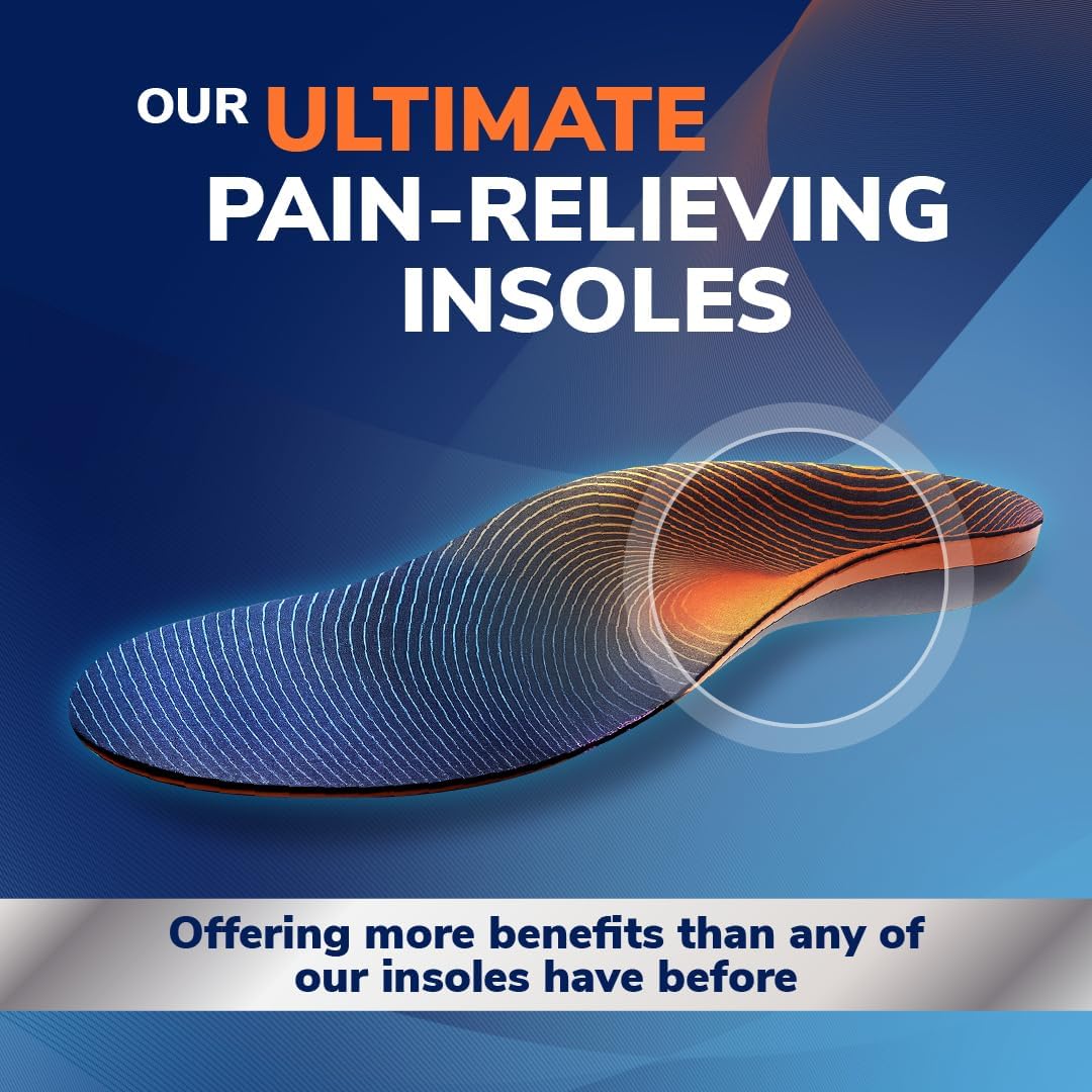 Detalle de Dr. Scholl’s Advanced Pain Relief Insoles for Men & Women – Heavy Duty Orthotics