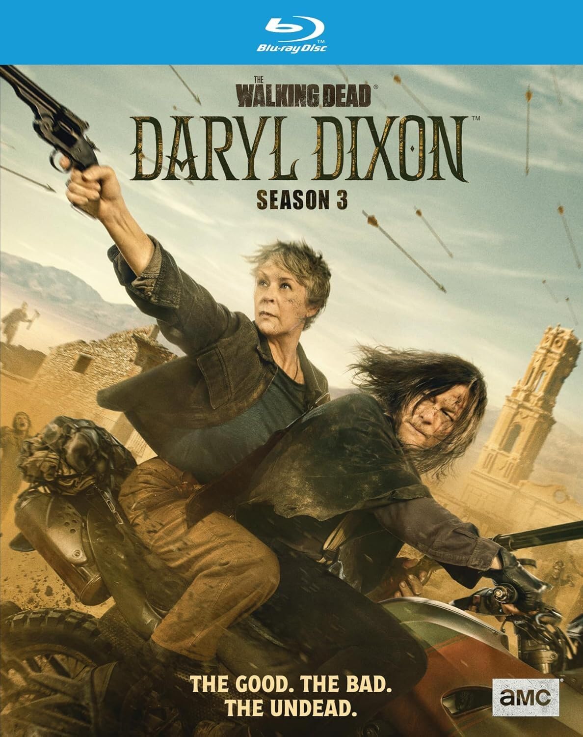 Detalle de The Walking Dead: Daryl Dixon - Season 3 Blu-ray, 7 Episodes on 2 Discs