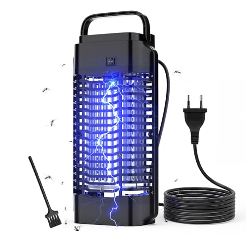 Detalle de Lampe Anti Moustique AccEncyc 4200V – Tueur d'insectes électrique Haute Puissance, IPX4