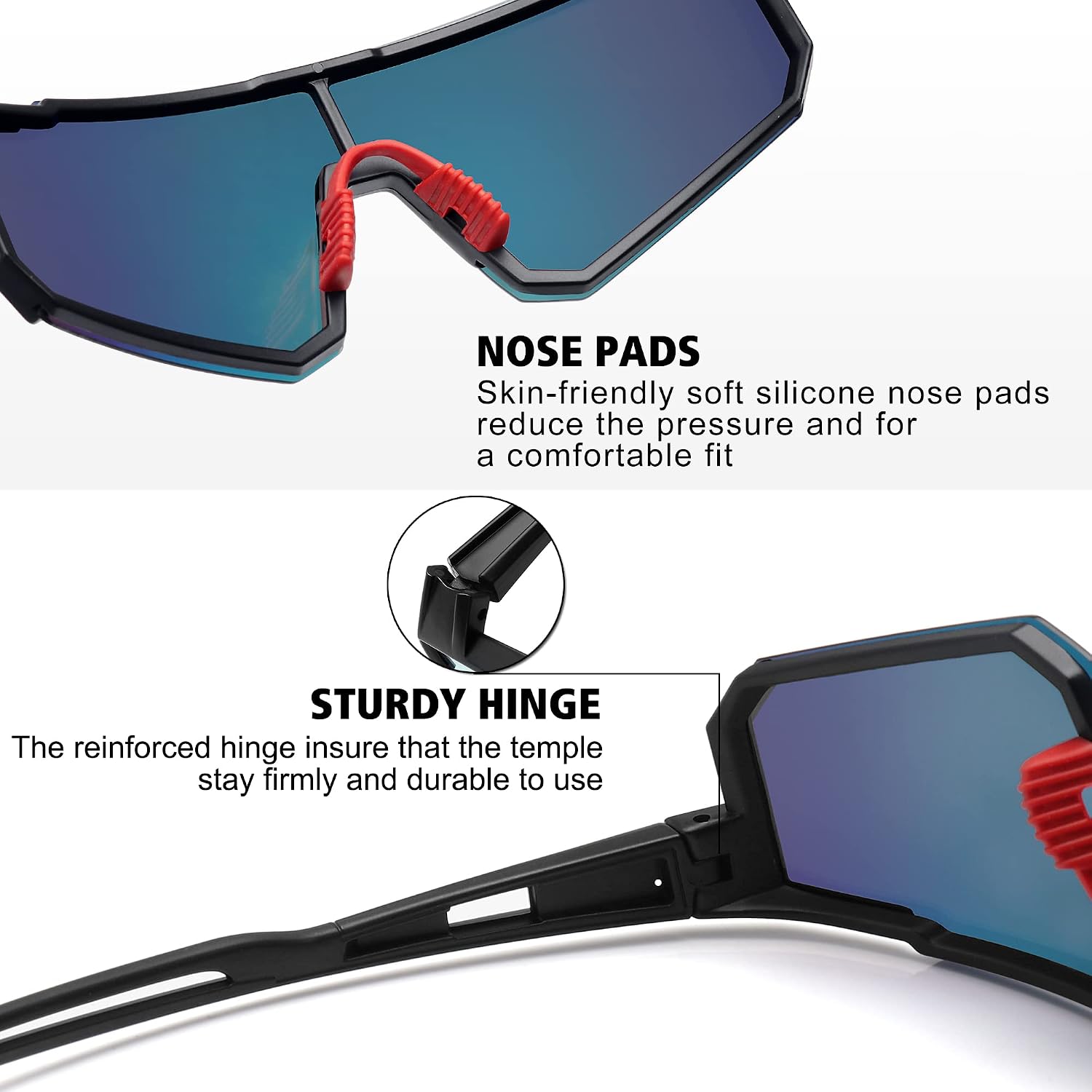 Thumbnail 3 de STORYCOAST Sports Sunglasses with Polycarbonate Lenses