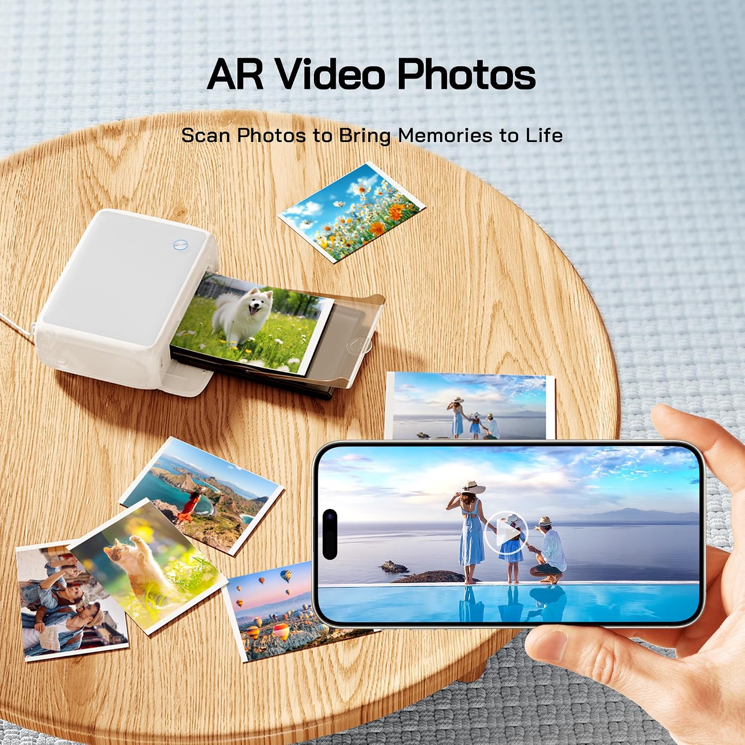 Detalle 2 de WOLFANG Photo Printer 54 sheets
