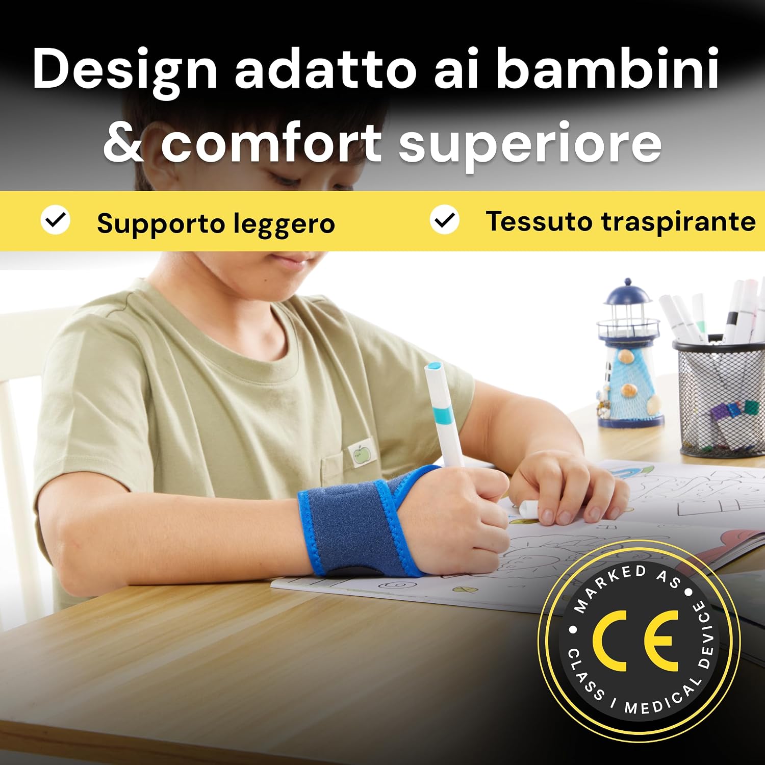 Detalle de Tutore da polso bambini 100-140 cm BraceUP