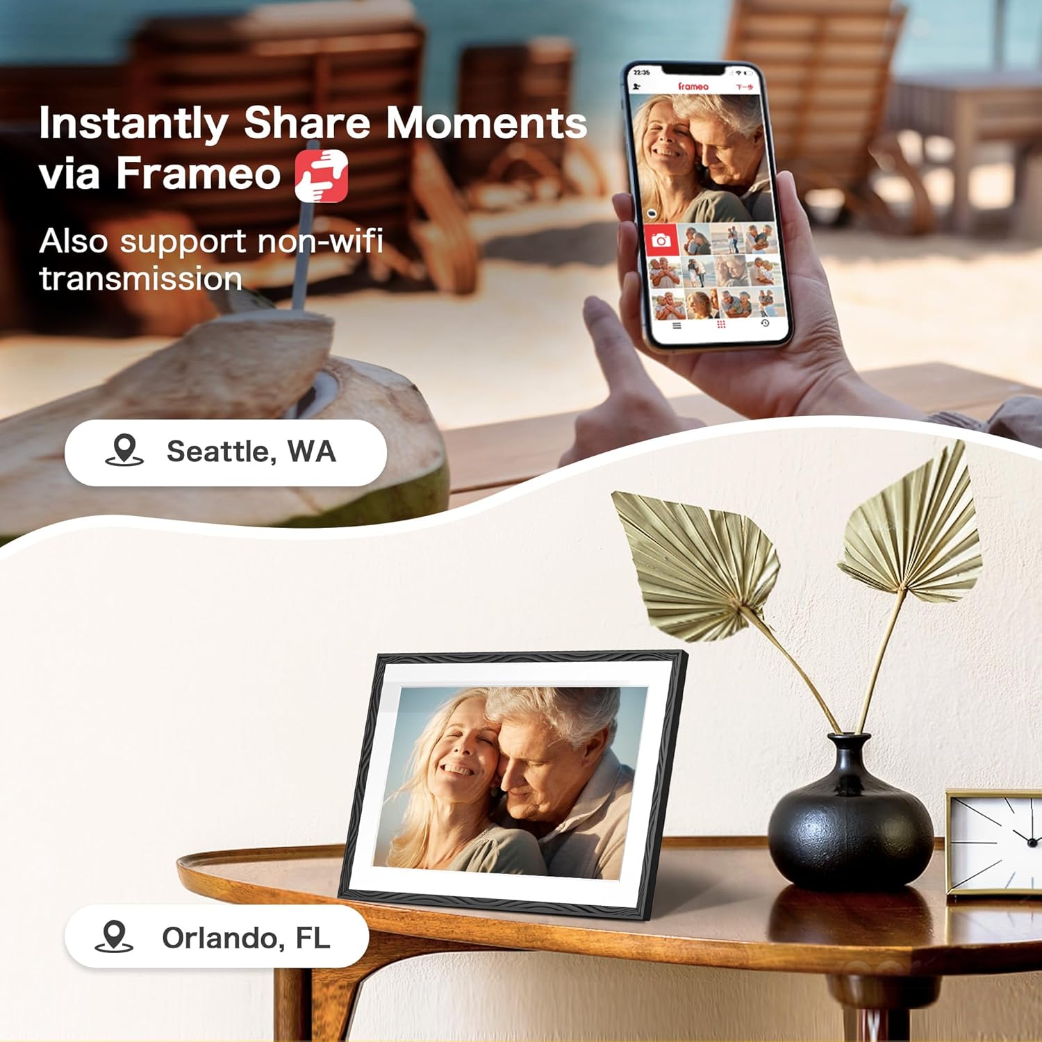 Thumbnail 4 de Pastigio Frameo 10.1" Digital Photo Frame