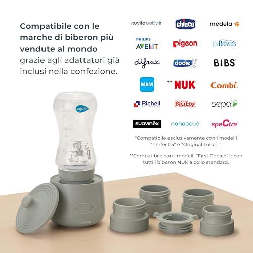 Thumbnail 4 de Nuvita Scaldabiberon Portatile Universale Nuvita 1162 Warm’n’Go: caldo rapido, USB e chiusura ermetica per mamme e papà in movimento