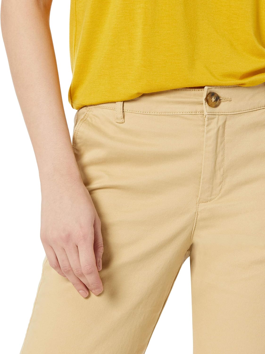 Thumbnail 2 de Amazon Essentials Donna Pantaloni Chino Aderenti Elasticizzati con Taglio Dritto
