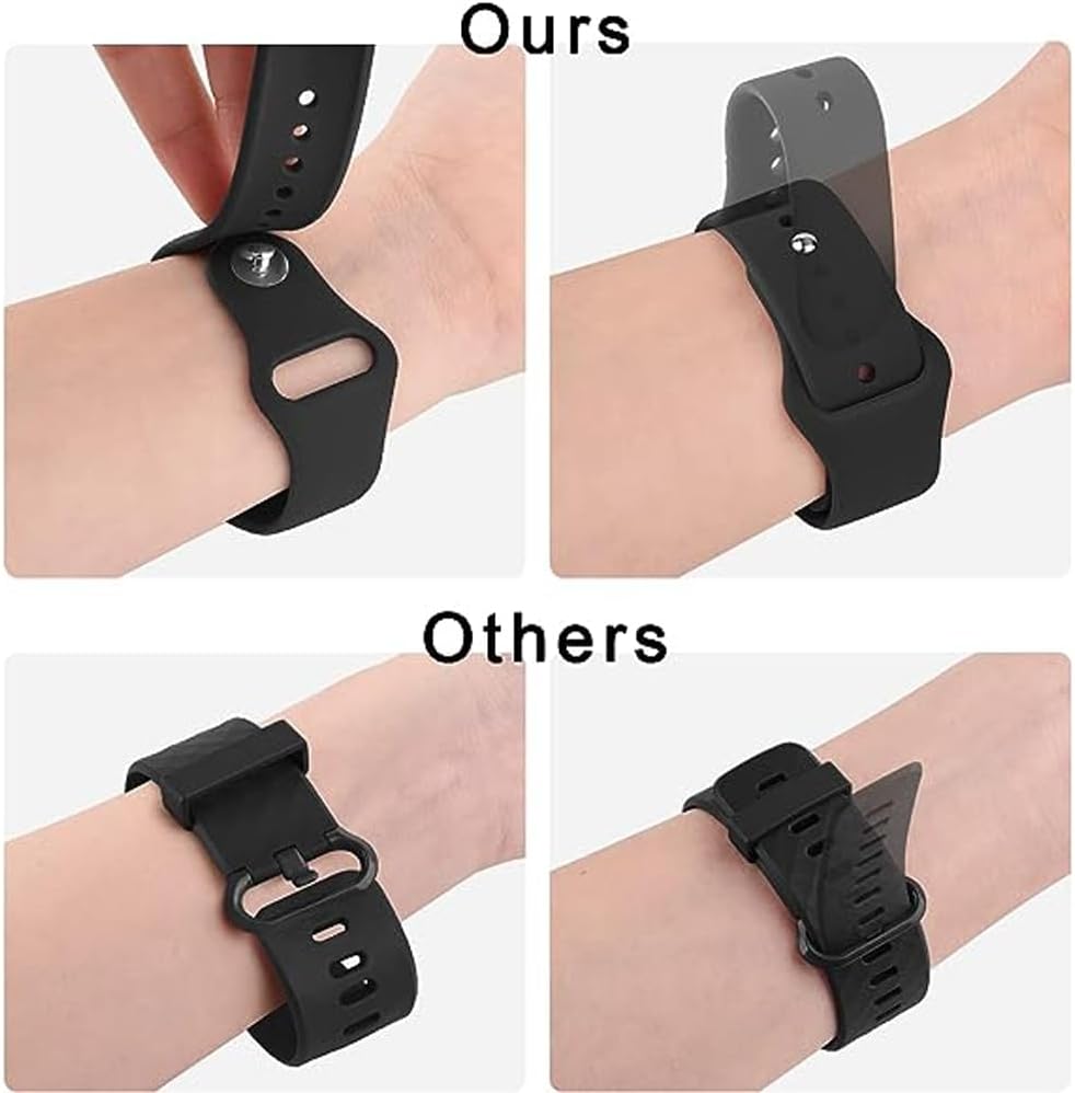 Thumbnail 3 de FYISWHO Silicone Flower Watch Strap for Huawei 46mm Series (22mm) – Flower Bracelet Replacement Band