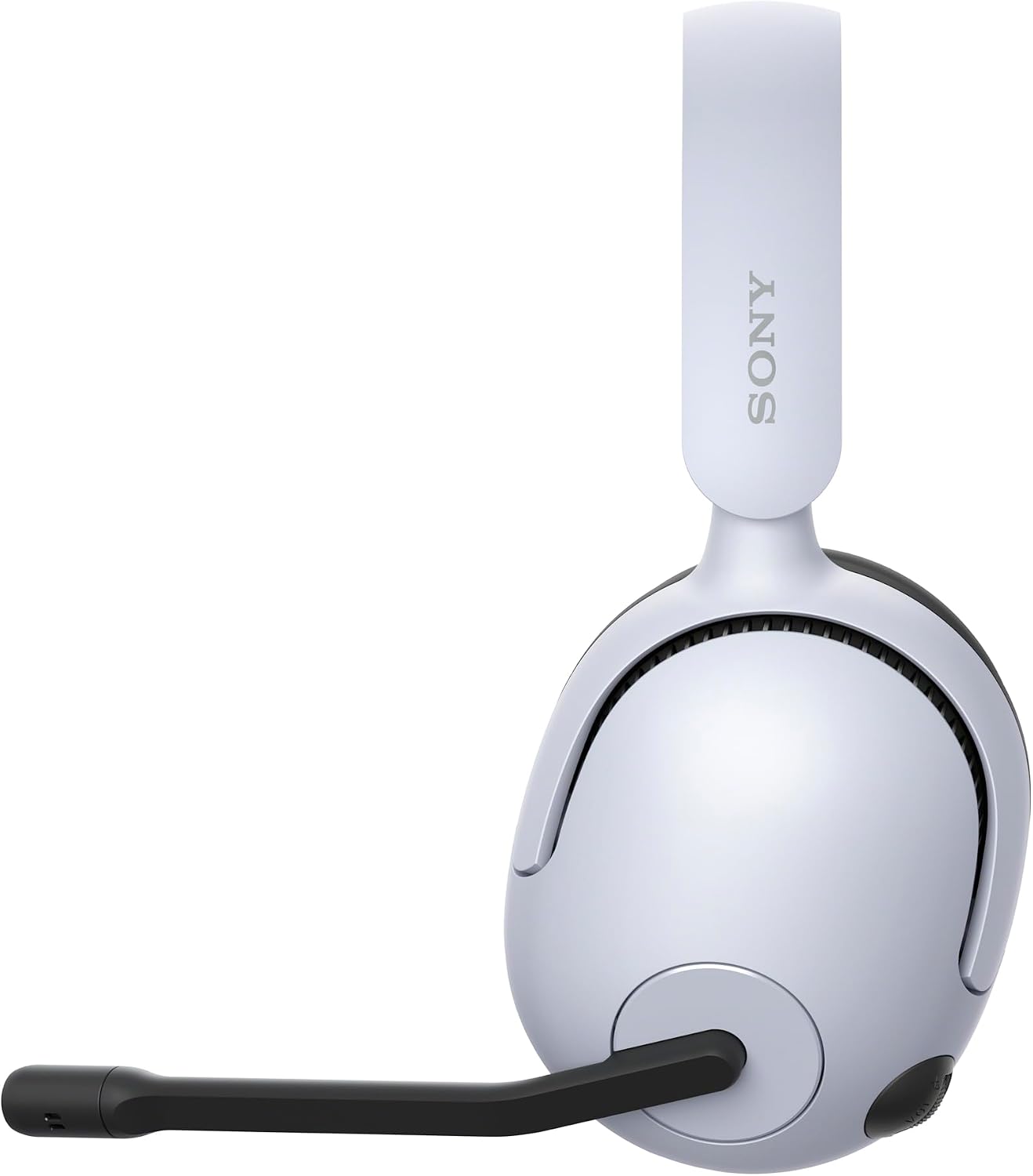 Detalle de Sony INZONE H5: cuffie wireless da gaming con sonoro 360° e AI mic, bianco
