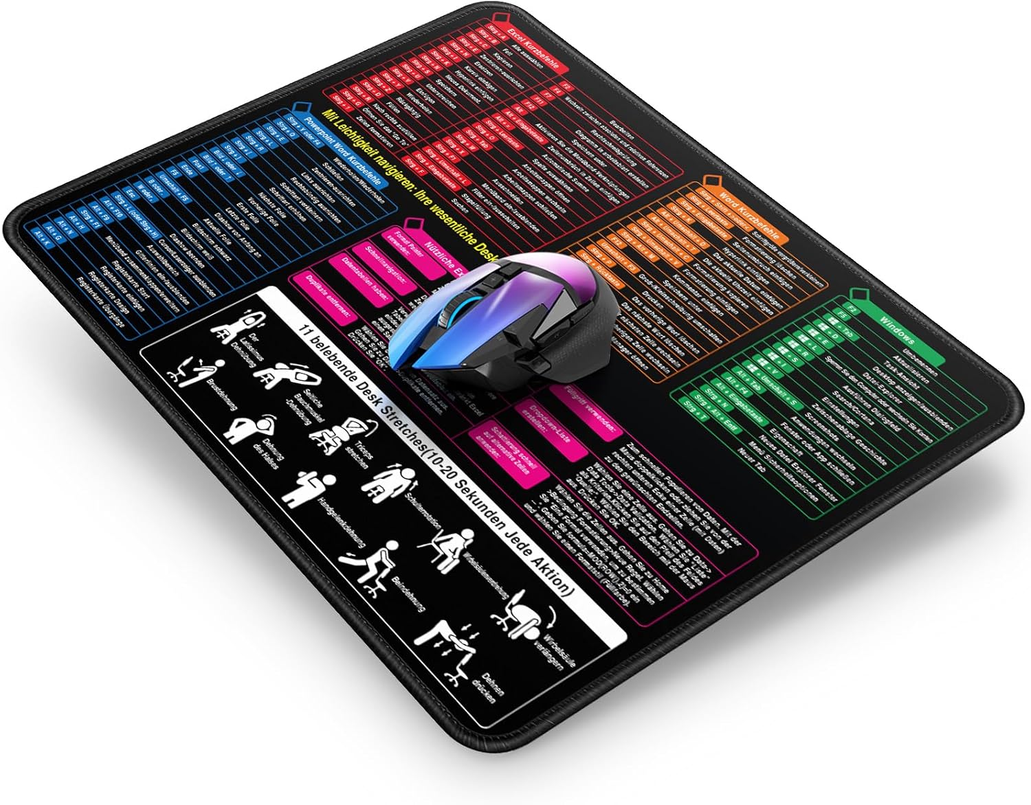 Excel Mauspad 300 x 250 mm für Office ⌨