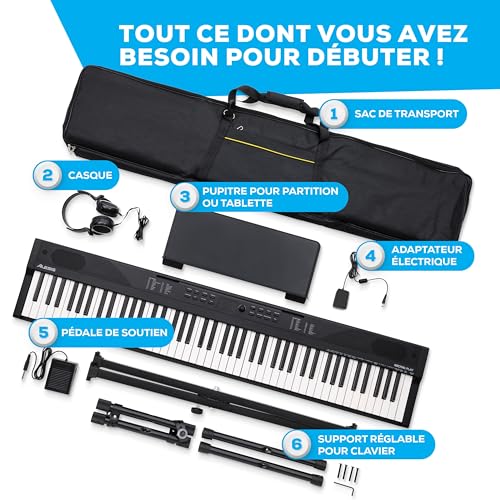 Thumbnail 5 de Alesis Recital Play Clavier Piano 88 Touches – Kit complet avec accessoires